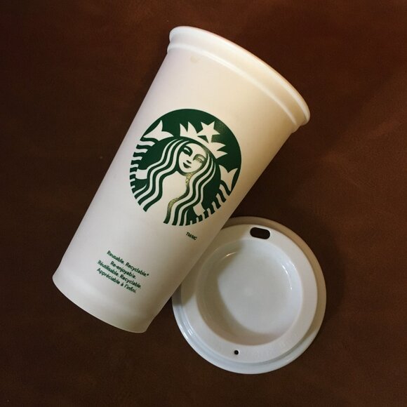 Iconic Reuse Recycle Reenjoy Starbucks Cup - Picture 1 of 4